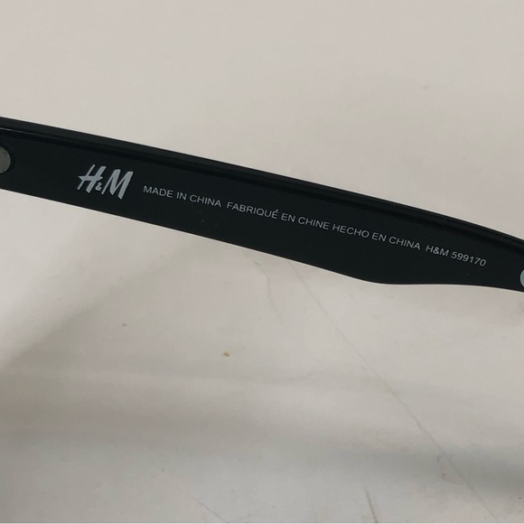 H&M black sunglasses with silver detail - Picture 6 of 13
